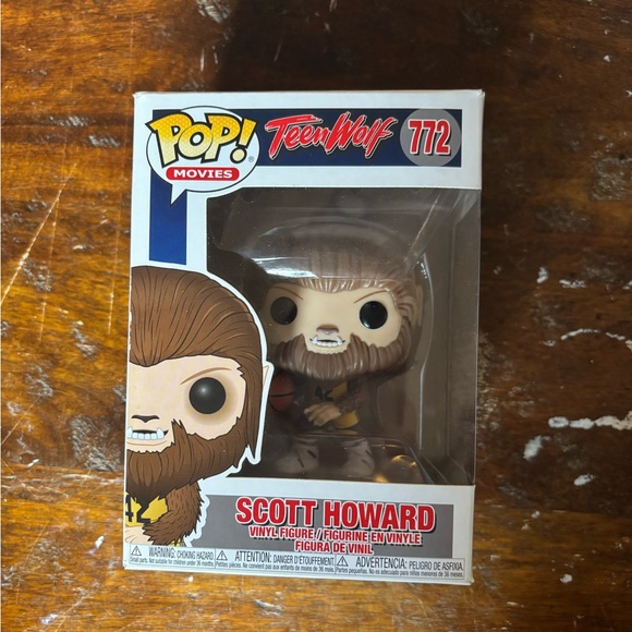 Funko Pop Movies Teen Wolf Scott Howard 772 Pop Michael J Fox - Picture 1 of 6